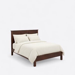 Solid Wood Shaker Panel Bed