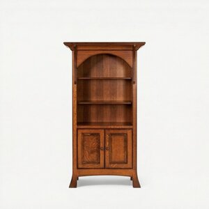 Craftsman Mission Bookcase with Doors