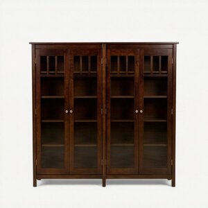 Woodville Double Bookcase