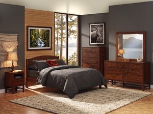 Gregory Eclipse Four Piece Bedroom Set