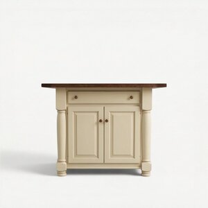 Solid Wood Rosemary French Farmhouse 38" Kitchen Island