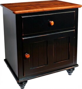 Solid Wood Wilkensburg Nightstand Cabinet