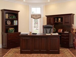 Tuscan Custom Executive Office Furniture Set