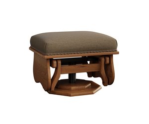 Oromocto Upholstered Gliding Ottoman