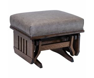 Caratunk Mission Upholstered Glider Ottoman