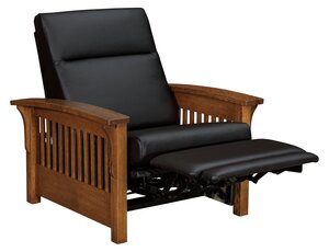 Celista Slat Mission Wall Hugger Recliner Chair