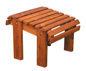 Red Cedar Stationary Ottoman