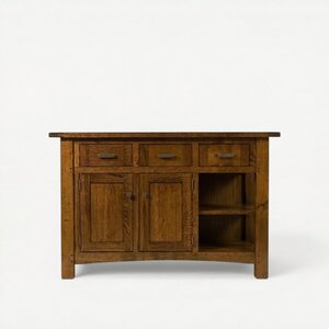 Ashberry Solid Wood Kitchen Island