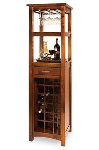 Ascot Wine Storage Cabinet Tower