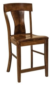 Bridgeport Curved Back Splat Counter and Bar Stool