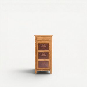 24" Classic Pie Safe Cabinet - Single Door and Drawer