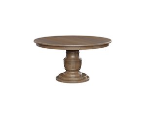 Handcrafted Solid Wood Grafton Single Pedestal Dining Table