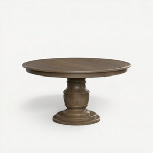 Handcrafted Solid Wood Grafton Single Pedestal Dining Table