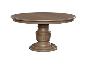 Handcrafted Solid Wood Grafton Single Pedestal Dining Table