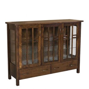 Danbury Modern Farmhouse Curio Cabinet