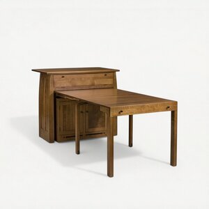 Spring Lake Mission Kitchen Island with Extending Table