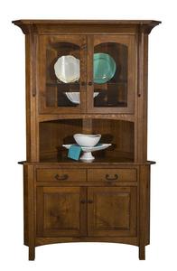 Amish Lucille Mission Corner Hutch