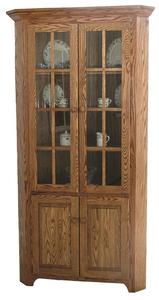 Shaker Style Corner Hutch
