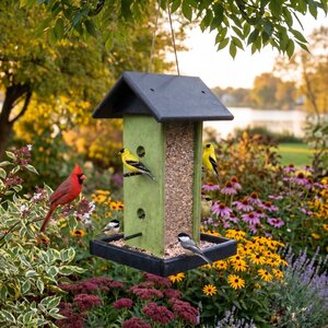 Eco Friendly Poly Songbird Feeder