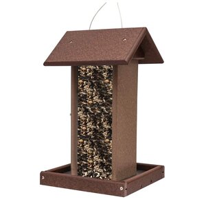Poly Tall Hopper Bird Feeder