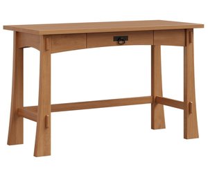 Whiteridge Maple Wood Mission Writing Desk - Quick Ship