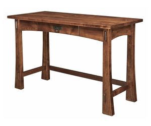 Whiteridge Maple Wood Mission Writing Desk - Quick Ship