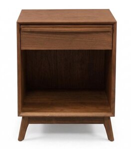 Hastingwood Mid-Century Modern Open Nightstand