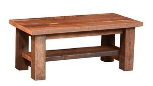 Liberty Coffee Table with a Reclaimed Barnwood Option