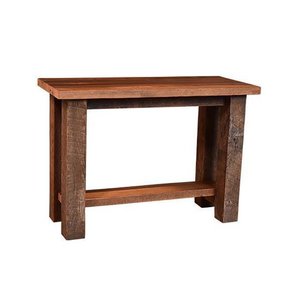 Liberty Sofa Table with a Reclaimed Barnwood Option