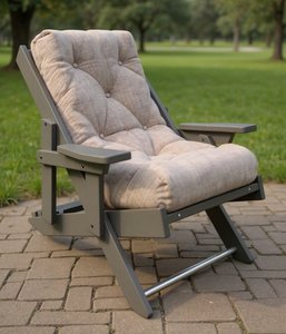 Poly Siesta Upholstered Folding Lounge Chair