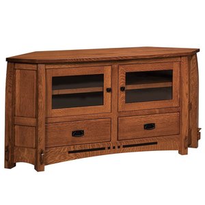 Colebrook Mission Corner TV Stand