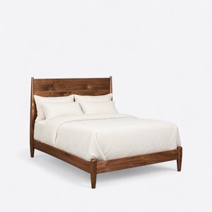 Kirtland Mid-Century Modern Panel Bed