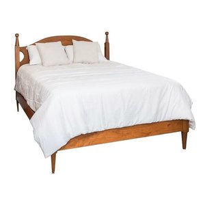 Grosbeak Turned Post Bed with Low Footboard