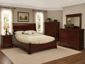 San Marco Euro Five Piece Bedroom Furniture Set