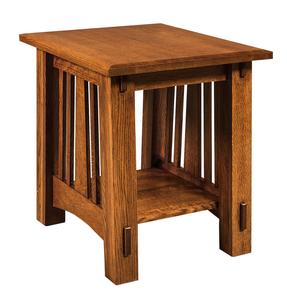 Amish Made Trinity Mission End Table - Choose Size