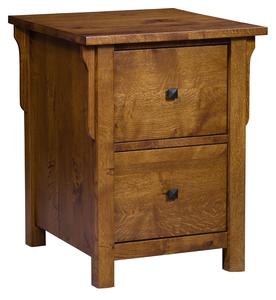 Amish Midland Mission File Cabinet