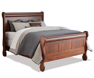 Lydia Sleigh Bed with Standard Footboard