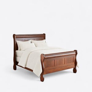 Lydia Sleigh Bed with Standard Footboard