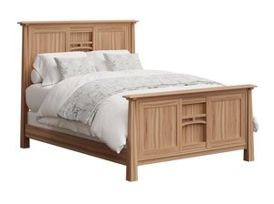 Noah Solid Wood Mission Panel Bed