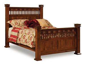 Amish Aaron Mission Bed