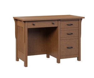 Churchill Mission 45" Writing Desk with Drawers - Quick Ship