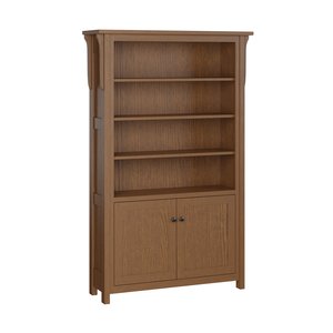 Crafted Churchill Custom Solid Wood Bookcase