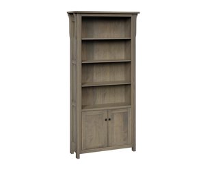 Crafted Churchill Custom Solid Wood Bookcase