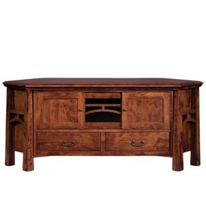 Vivid Mission Corner TV Stand