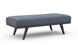 Precedent Drew Button Tufted Bedroom Ottoman Bench