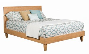 Cullen Mid-Century Modern Platform Bed
