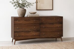 Cullen Mid-Century Modern Dresser