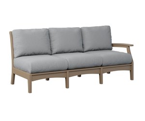 Berlin Gardens Classic Terrace Poly Outdoor Left Arm Sofa
