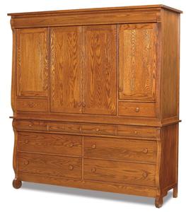 Lydia Classic Sleigh Two Piece Deluxe Mule Chest