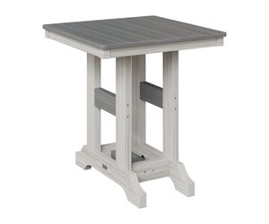 Berlin Gardens Classic 28" Square Poly Counter Height Table